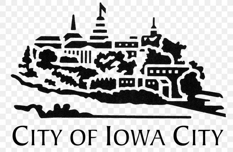 Iowa City Ames City Of Literature Sioux City, PNG, 861x562px, Iowa City, Ames, Black And White, Brand, City Download Free