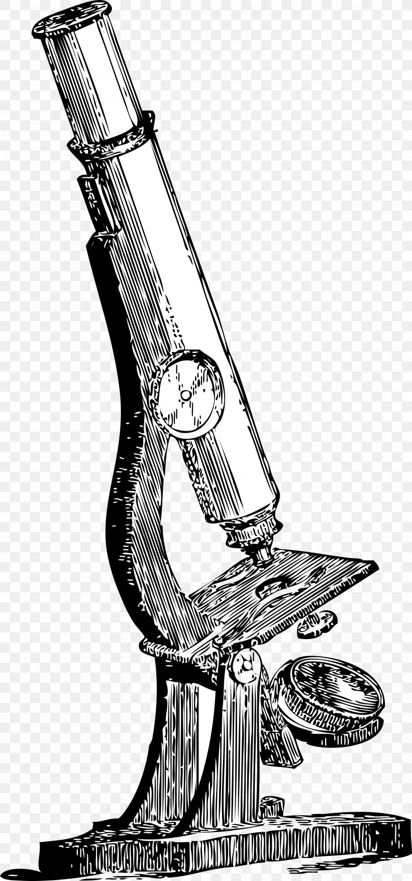 Micrographia Microscope Optics Objective Clip Art, PNG, 2555x5470px, Micrographia, Black And White, Drawing, Electron Microscope, Etching Download Free