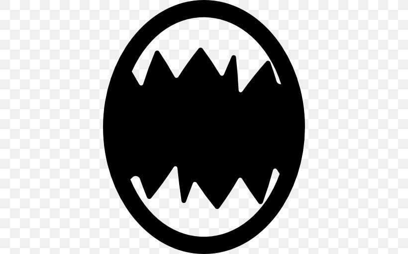 Monster Mouth, PNG, 512x512px, Svg Animation, Black, Black And White, Monochrome, Monochrome Photography Download Free