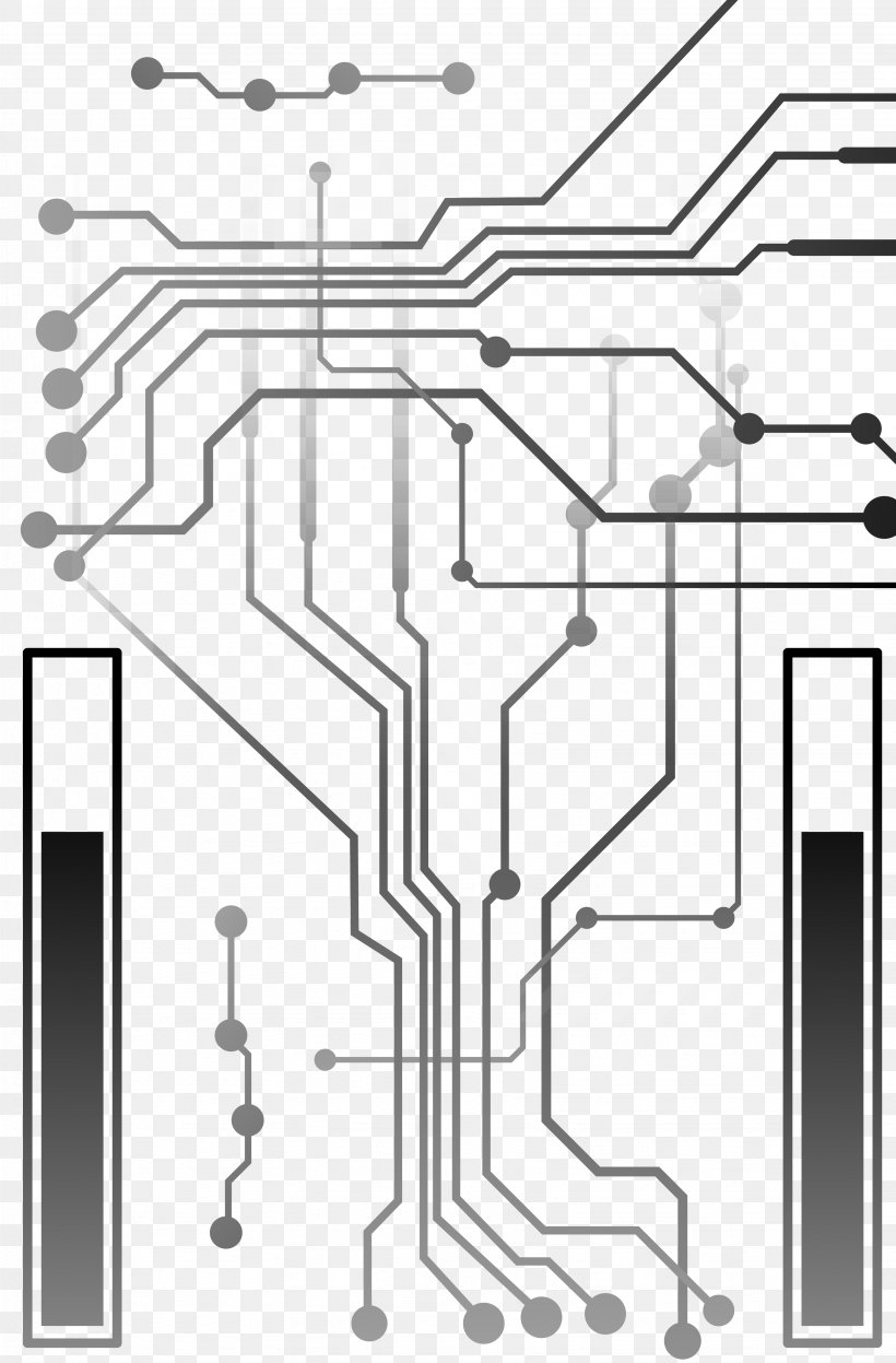 Printed Circuit Board Electrical Network Technology, PNG, 3286x5000px, Printed Circuit Board, Black And White, Designer, Diagram, Electrical Network Download Free