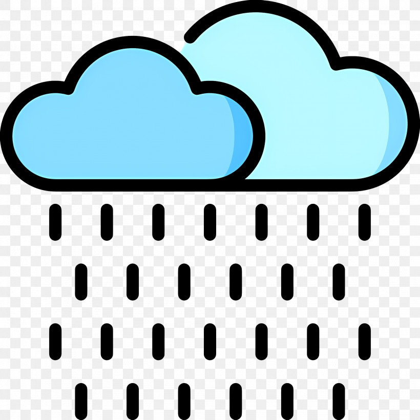 Raining Cloud - Rainy Cloud Icon With Water Droplets, PNG, 2048x2048px ...