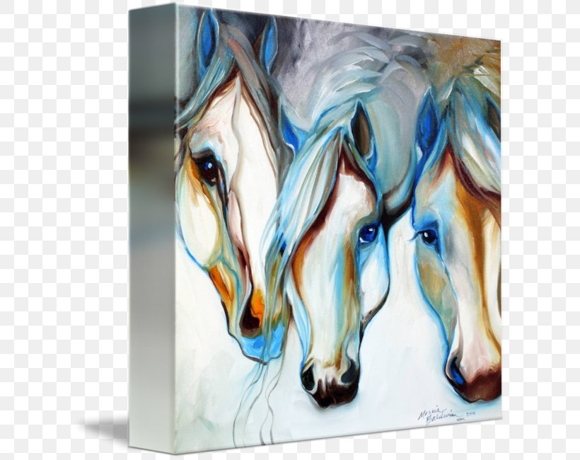Watercolor Painting Horse Canvas Print, PNG, 614x650px, Watercolor Painting, Abstract Art, Acrylic Paint, Art, Art Museum Download Free