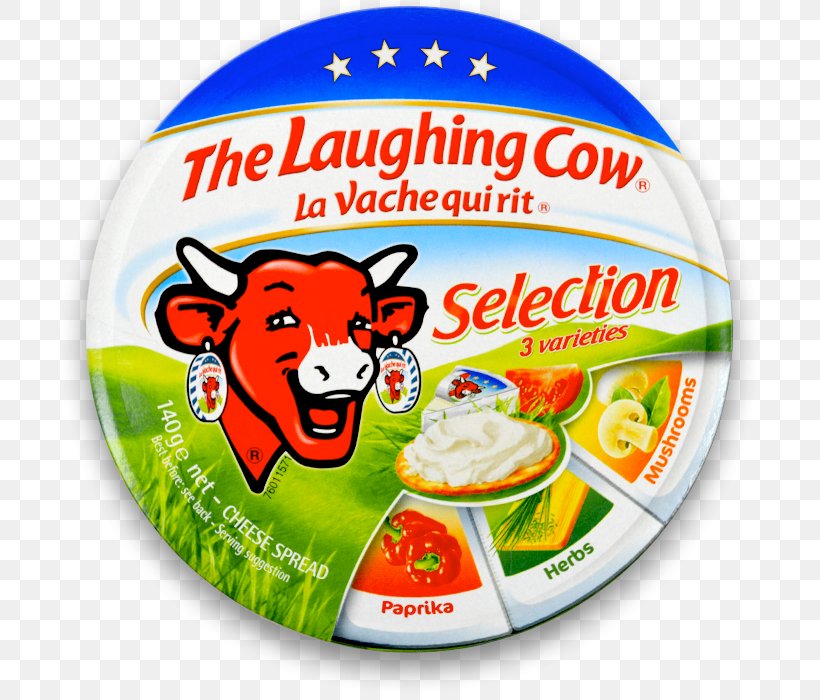 Cattle Milk The Laughing Cow Cheese Spread, PNG, 700x700px, Cattle, Cheddar Cheese, Cheese, Cheese Spread, Convenience Food Download Free