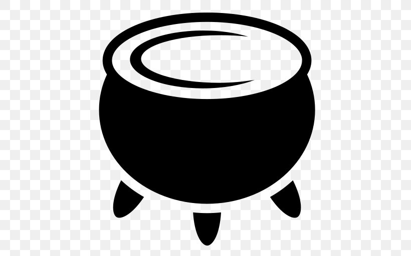 Cauldron Wok Clip Art, PNG, 512x512px, Cauldron, Black, Black And White, Cookware, Cookware And Bakeware Download Free