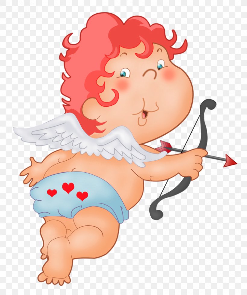 Cupid Clip Art, PNG, 838x1001px, Watercolor, Cartoon, Flower, Frame, Heart Download Free