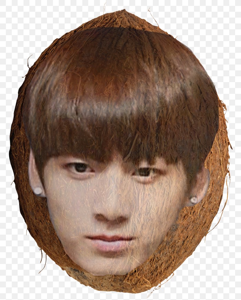 Jungkook Coconut Forehead Face Chin, PNG, 780x1023px, Jungkook, Brown Hair, Chin, Coconut, Face Download Free