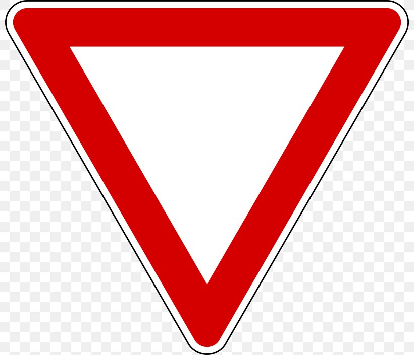 Yield Sign Traffic Sign Stop Sign Warning Sign Clip Art, PNG, 800x705px, Yield Sign, Area, Brand, Driving, Driving Test Download Free