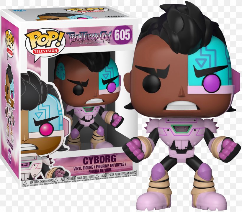 Cyborg Funko The Night Begins To Shine Raven, PNG, 1380x1211px, Cyborg, Action Figure, Ber, Bobblehead, Cartoon Network Download Free