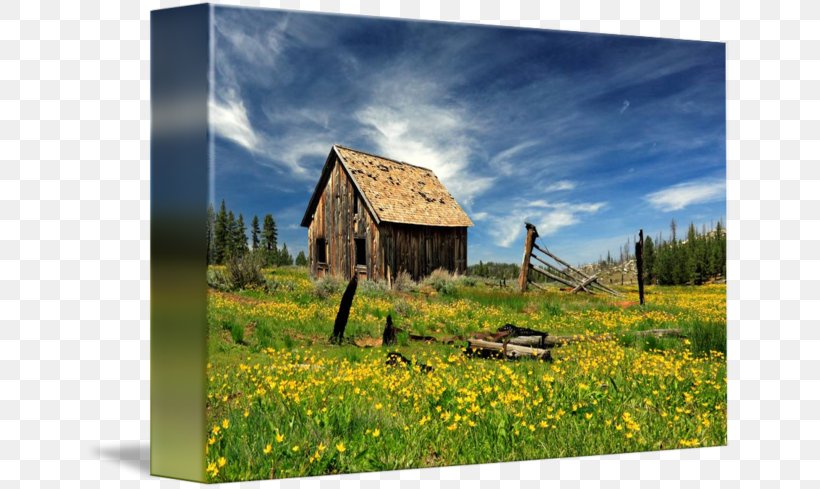 Gallery Wrap Canvas Prairie Stock Photography, PNG, 650x489px, Gallery Wrap, Art, Barn, Canvas, Cottage Download Free