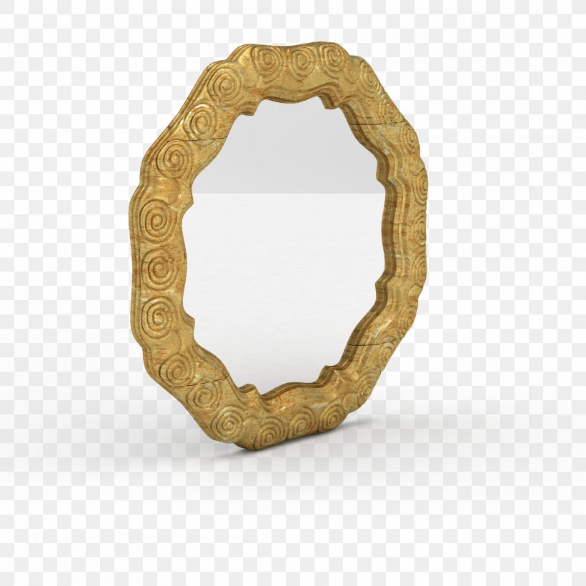 Mirror Gold, PNG, 2000x2000px, 3d Computer Graphics, Mirror, Bedroom, Brass, Gold Download Free