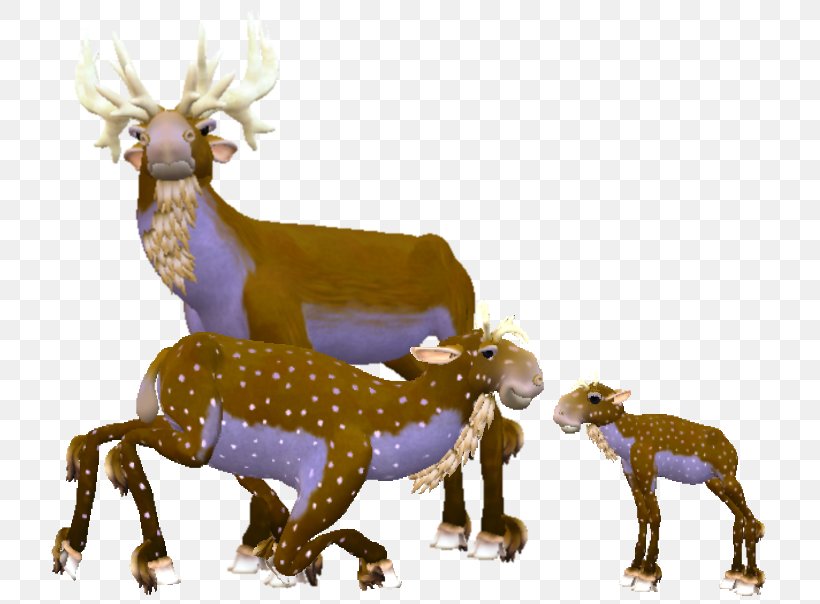 Reindeer Antelope Terrestrial Animal Wildlife, PNG, 735x604px, Reindeer, Animal, Animal Figure, Antelope, Carnivora Download Free