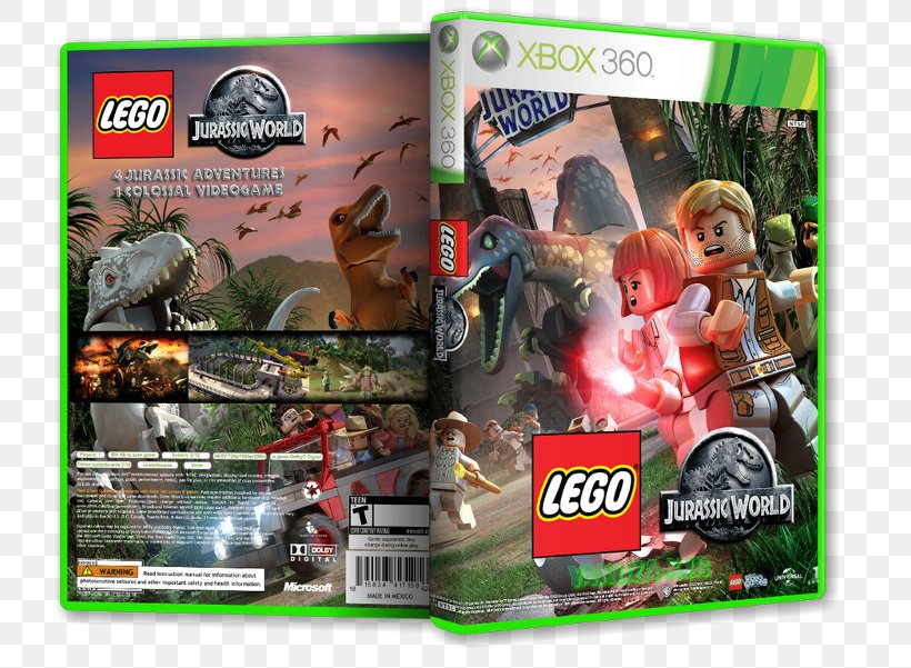 Xbox 360 Lego Jurassic World Jurassic World™：遊戲 Video Game Xbox One, PNG, 800x601px, Xbox 360, Book, Josh Abbott, Lego Jurassic World, Technology Download Free