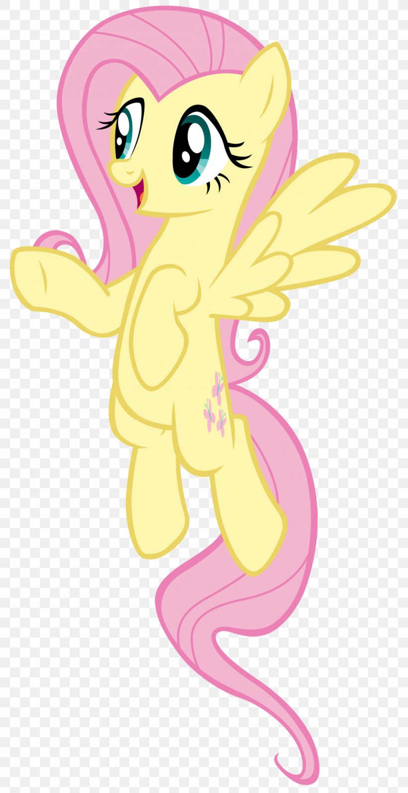 Fluttershy Pinkie Pie Image Pony Equestria, PNG, 1024x1989px, Watercolor, Cartoon, Flower, Frame, Heart Download Free