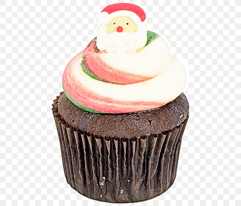 Santa Claus, PNG, 700x700px, Cupcake, Bake Sale, Baked Goods, Baking, Baking Cup Download Free