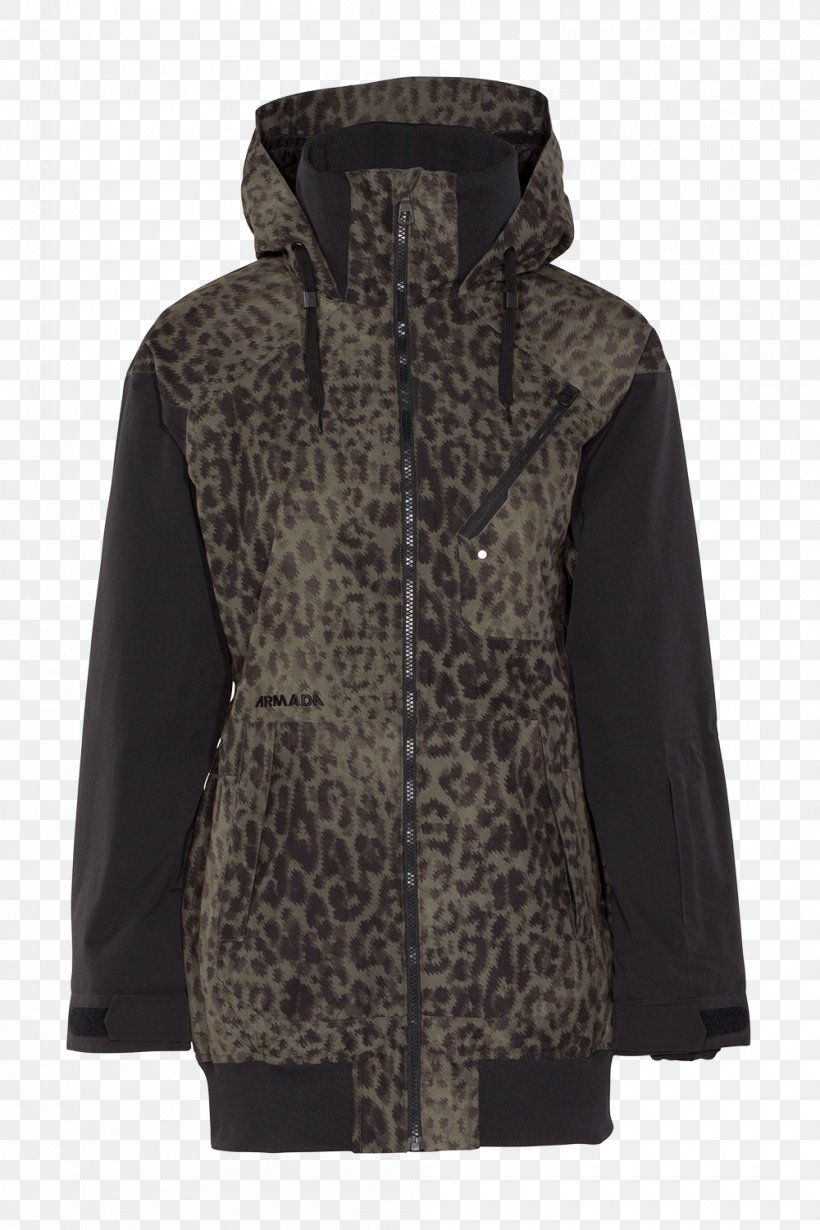 Coat Hoodie Ski Suit Jacket, PNG, 1000x1500px, Coat, Armada, Black, Clothing, Clothing Sizes Download Free