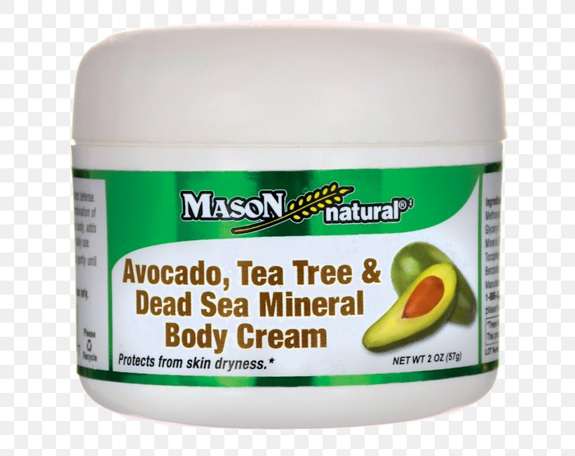 Cream Lotion Tea Tree Oil Avocado, PNG, 650x650px, Cream, Avocado, Cocoa Butter, Food, Health Download Free