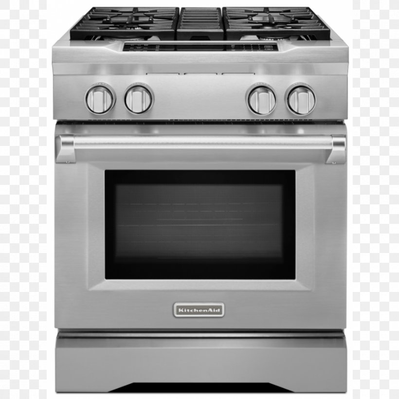 Gas Stove Cooking Ranges KitchenAid KDRS407V Home Appliance, PNG, 1000x1000px, Gas Stove, Brenner, British Thermal Unit, Convection Oven, Cooking Ranges Download Free