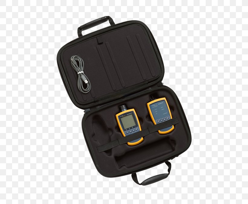 Multi-mode Optical Fiber Computer Network Optical Power Meter Fluke Corporation, PNG, 540x675px, Multimode Optical Fiber, Bag, Computer Network, Electronic Test Equipment, Electronics Accessory Download Free