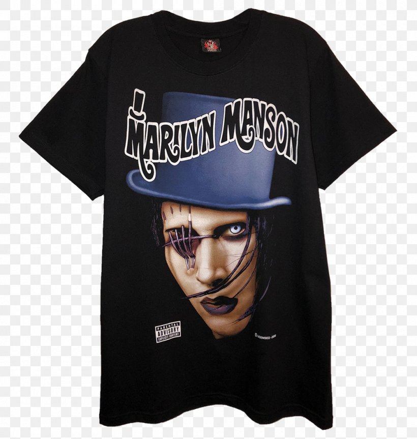 T-shirt Marilyn Manson Against All Gods Tour Top, PNG, 1000x1053px, Tshirt, Black, Brand, Clothing, Clothing Sizes Download Free