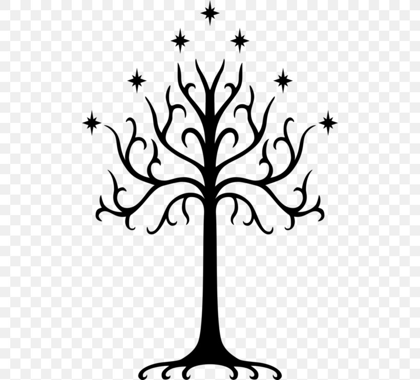 The Lord Of The Rings Arwen Aragorn White Tree Of Gondor Treebeard, PNG, 500x742px, Lord Of The Rings, Aragorn, Artwork, Arwen, Black And White Download Free