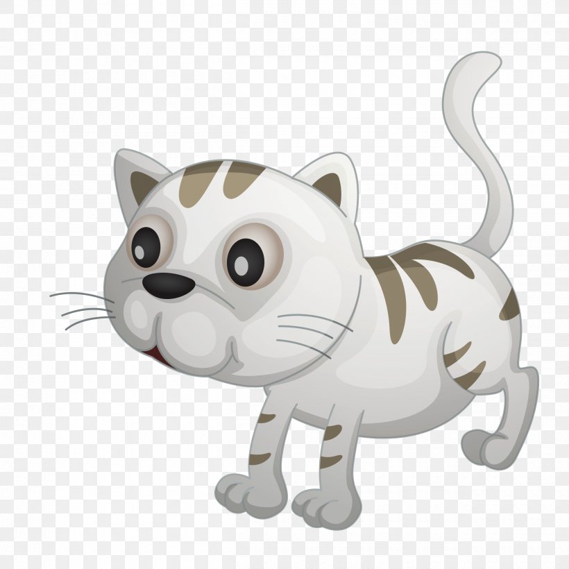 Cat Vector Graphics Clip Art Illustration, PNG, 2500x2500px, Cat, Animal Figure, Big Cats, Carnivoran, Cat Like Mammal Download Free