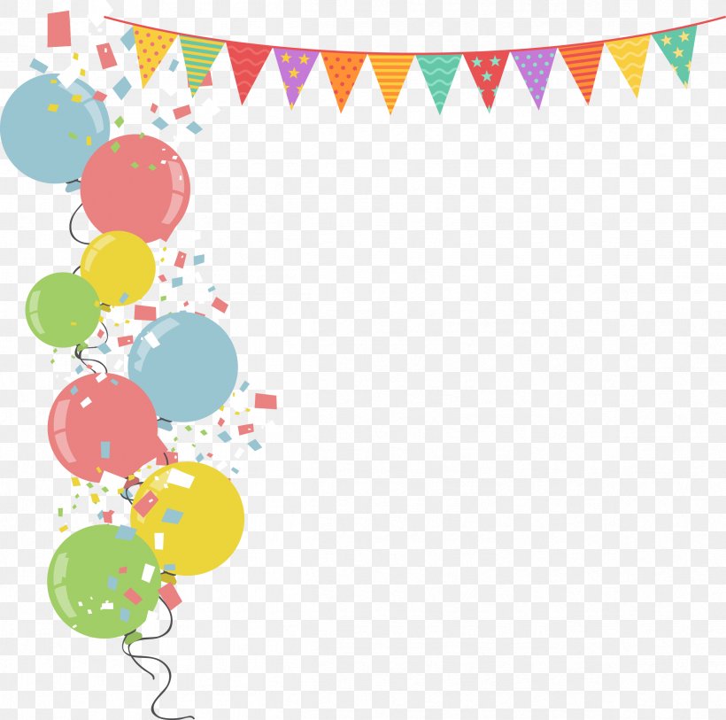 Balloon Party Stock Illustration Illustration, PNG, 2398x2378px, Balloon, Area, Birthday, Party, Pattern Download Free