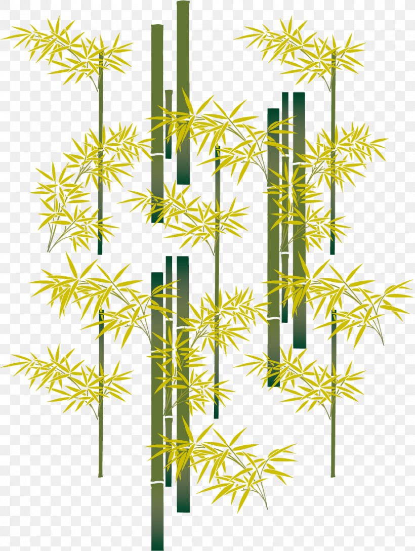 Bamboo Illustration, PNG, 921x1224px, Bamboo, Bamboe, Bamboo Textile, Branch, Drawing Download Free