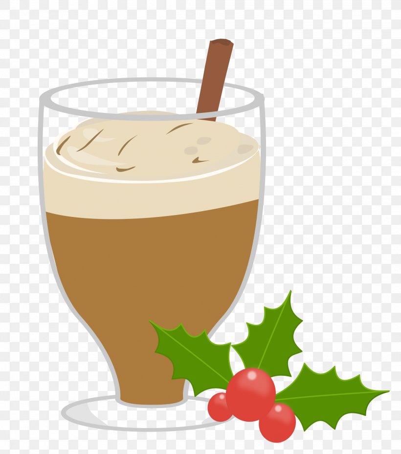 Eggnog Clip Art Christmas Openclipart Image, PNG, 2118x2400px, Eggnog, Chocolate Milk, Christmas Day, Clip Art Christmas, Coffee Download Free