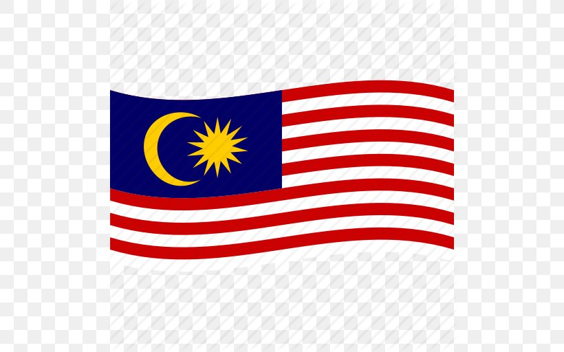 Flag Of Malaysia National Flag, PNG, 512x512px, Malaysia, Area, Brand, Flag, Flag Of Malaysia Download Free