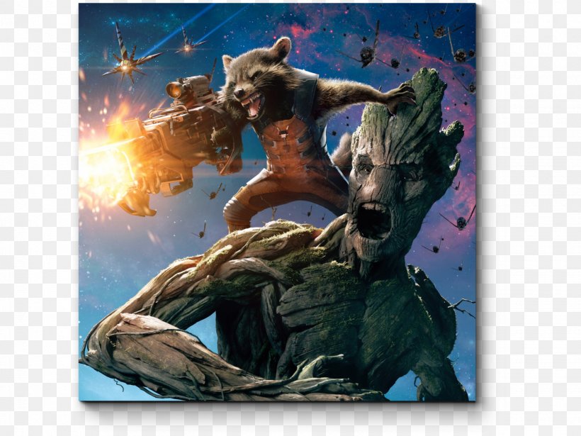 Rocket Raccoon Groot Drax The Destroyer Gamora Poster, PNG, 1400x1050px, Rocket Raccoon, Art, Comics, Drax The Destroyer, Fictional Character Download Free