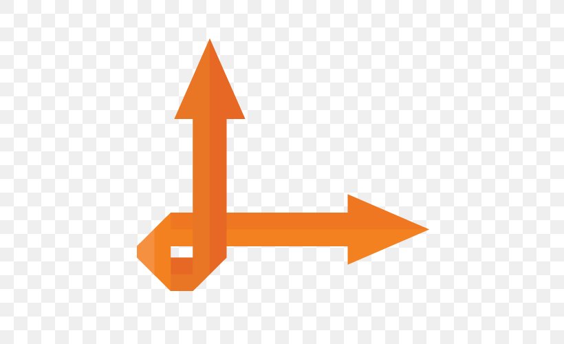 Arrow, PNG, 500x500px, Point, Area, Diagram, Orange, Text Download Free
