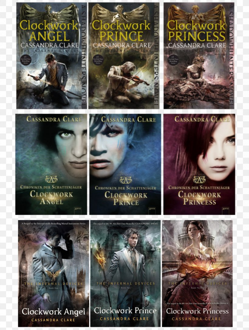 Clockwork Angel Clockwork Princess City Of Bones City Of Heavenly Fire The Infernal Devices, PNG, 1205x1600px, Clockwork Angel, Action Film, Advertising, Bane Chronicles, Book Download Free