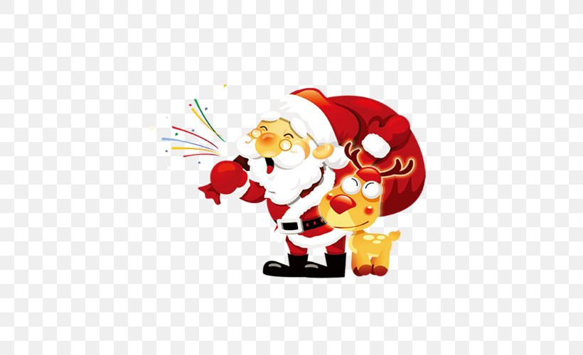 Santa Claus Christmas Tree, PNG, 500x500px, Christmas, Art, Christmas Decoration, Christmas Eve, Christmas Ornament Download Free