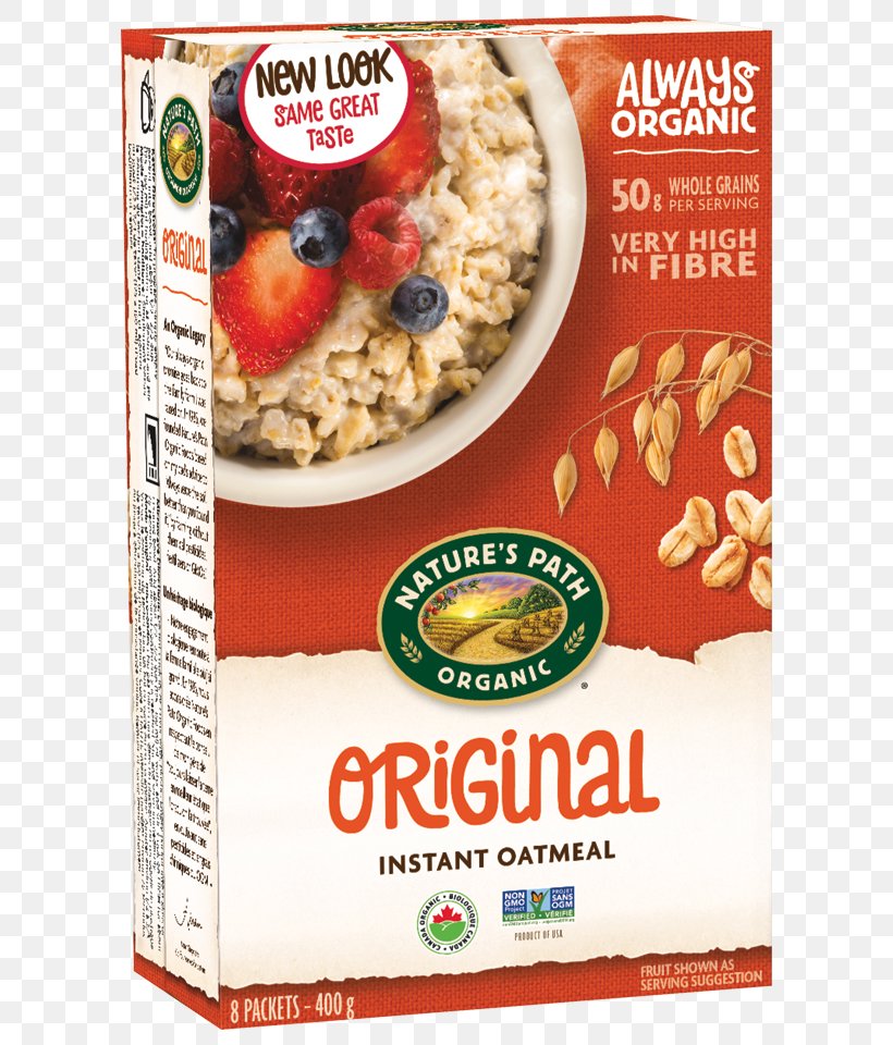 Breakfast Cereal Organic Food Nature's Path Organic Hot Oatmeal, PNG, 720x960px, Breakfast Cereal, Breakfast, Cereal, Commodity, Convenience Food Download Free