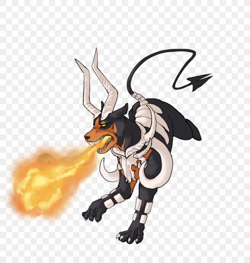 Houndoom Fan Art DeviantArt Evolution, PNG, 872x916px, Houndoom, Action Figure, Antler, Art, Art Museum Download Free