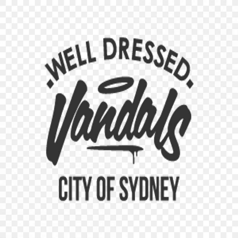 Logo Vandals Brand, PNG, 1000x1000px, Logo, Anti Social Social Club, Antisocial Behaviour, Area, Black And White Download Free