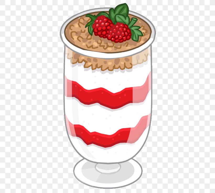 Parfait Frozen Yogurt Ice Cream Yoghurt Clip Art, PNG, 420x736px, Parfait, Chocolate, Club Penguin, Cream, Cuisine Download Free