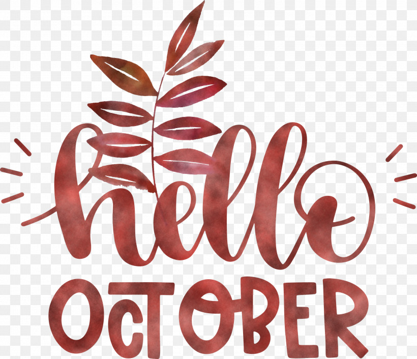 Hello October October, PNG, 3000x2583px, Hello October, Flower, Geometry, Line, Logo Download Free