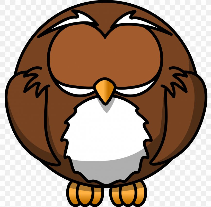 Owl Cartoon Clip Art, PNG, 2400x2348px, Owl, Animation, Artwork, Barn Owl, Beak Download Free