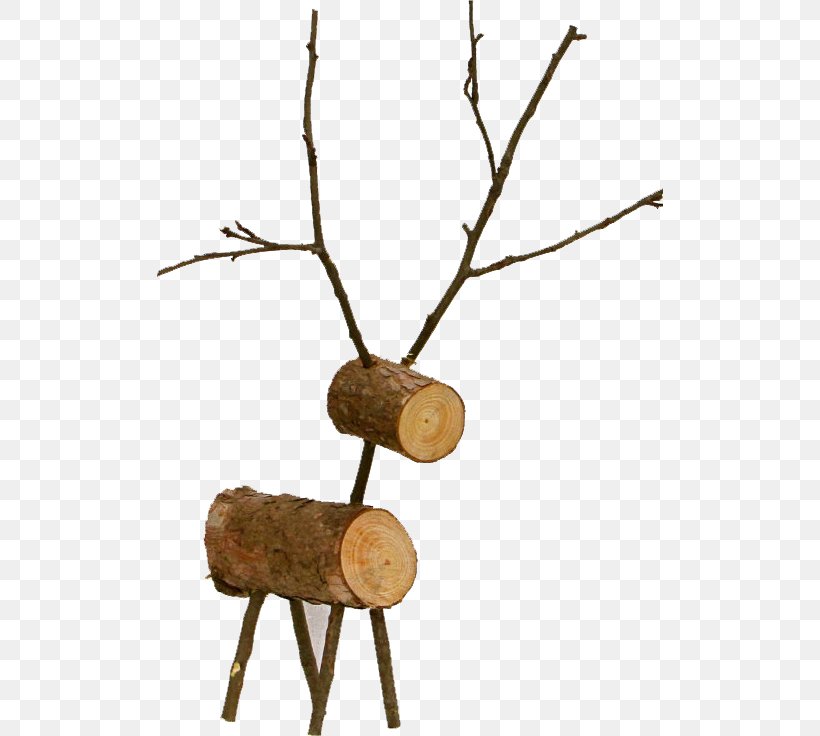 Reindeer Wood Christmas Decoration Rudolph, PNG, 506x736px, Reindeer, Branch, Christmas, Christmas And Holiday Season, Christmas Decoration Download Free