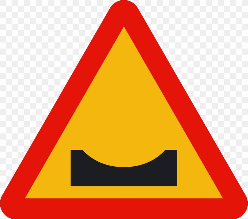 Speed Bump Traffic Sign Warning Sign Road Clip Art, PNG, 872x768px, Speed Bump, Area, Road, Road Traffic Safety, Sign Download Free