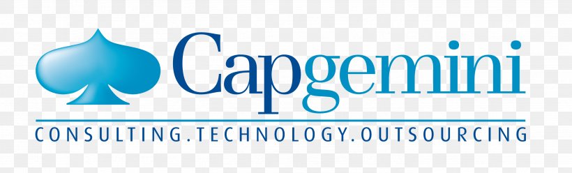 Capgemini Information Technology Consulting Logo Business Outsourcing, PNG, 2804x850px, Capgemini, Area, Banner, Blue, Brand Download Free