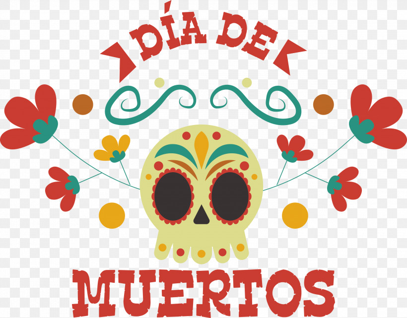 Day Of The Dead Día De Muertos, PNG, 3000x2348px, Day Of The Dead, Abstract Art, Cartoon, D%c3%ada De Muertos, Digital Art Download Free