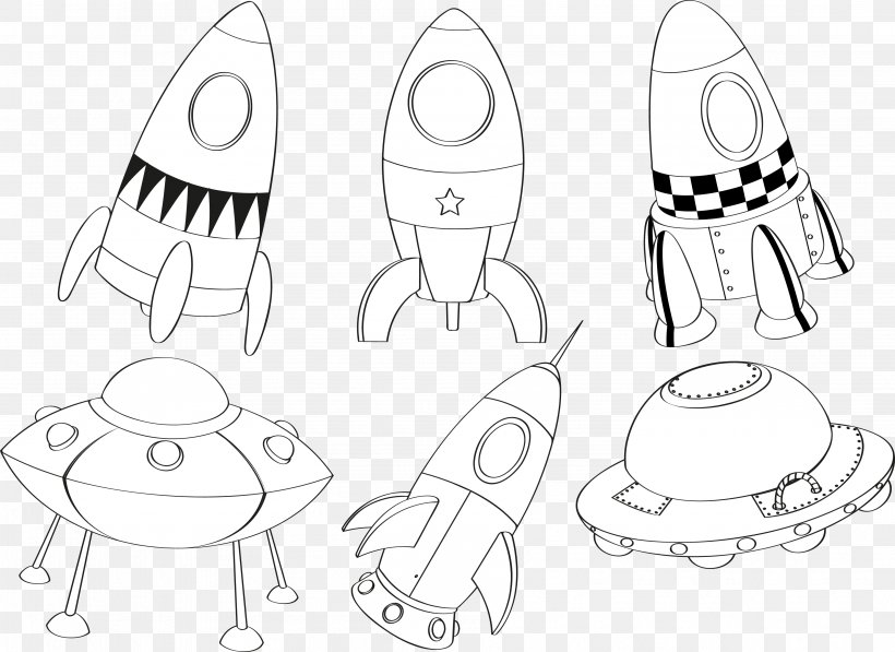 Drawing Spacecraft Illustration, PNG, 3773x2751px, Drawing, Area, Art, Artwork, Black Download Free