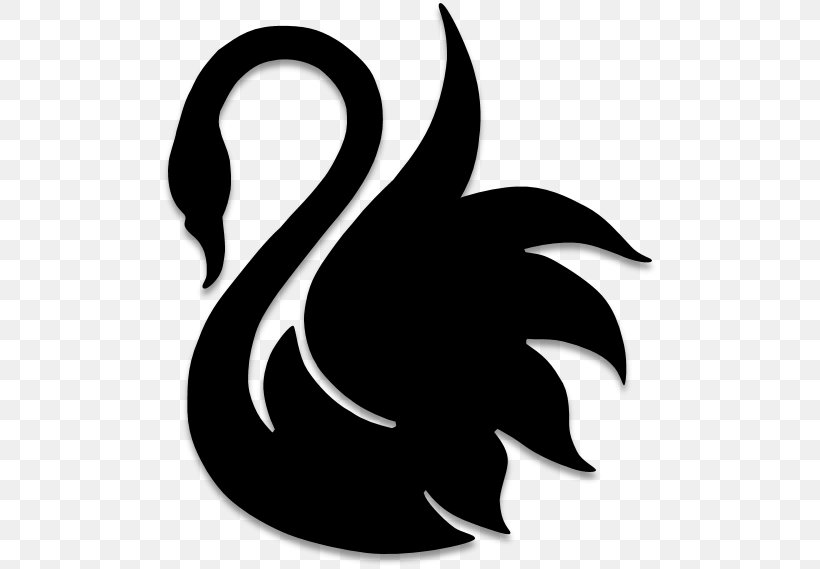 Silhouette Black Swan Drawing, PNG, 502x569px, Silhouette, Art, Beak, Black And White, Black Swan Download Free
