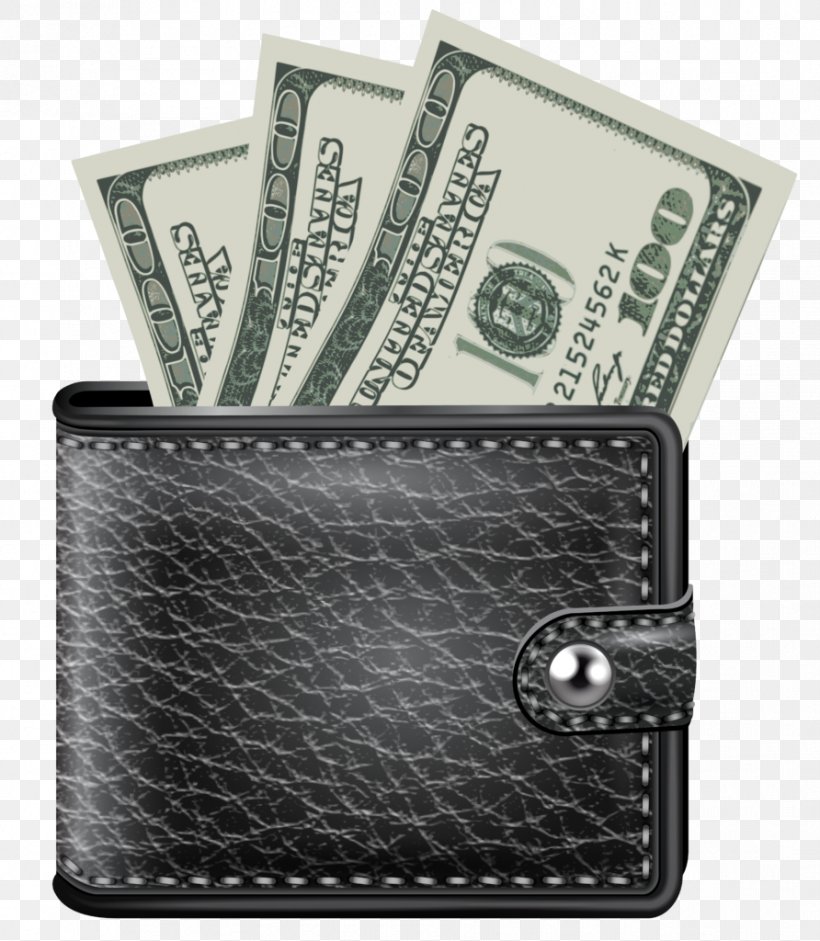 Wallet Money Clip Clip Art, PNG, 892x1024px, Wallet, Banknote, Cash, Currency, Document Download Free