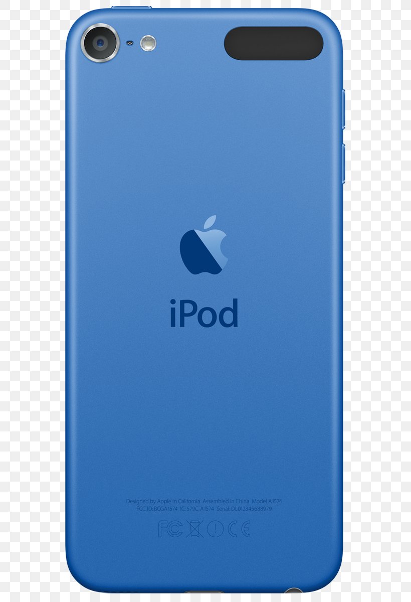 Apple IPod Touch (6th Generation) Apple IPod Touch (6th Generation) MP3 Player, PNG, 573x1200px, Ipod Touch, Advanced Audio Coding, Aiff, Apple, Blue Download Free