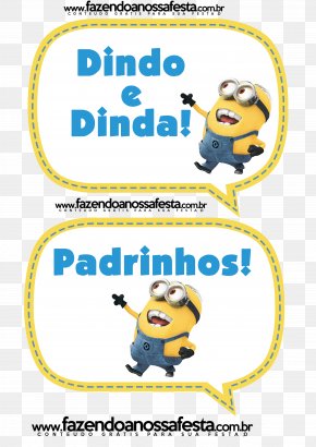 Doan - Minions Birthday Despicable Me 156 Mm X 5 M Self-Adhesive Wallpaper Boarder, Multi-Colour Recreation PNG