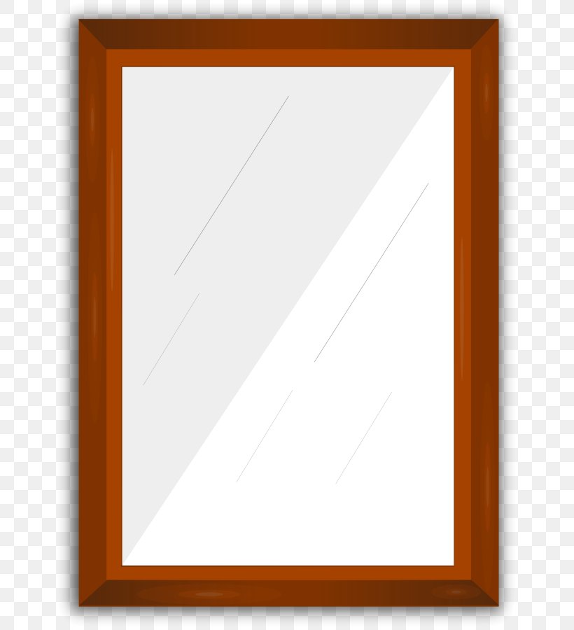 Picture Frames Mirror Clip Art, PNG, 662x900px, Picture Frames, Decorative Arts, Free Content, Mirror, Orange Download Free