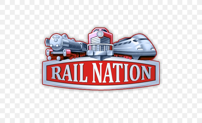 Rail Nation Rail Transport Train Travian Game, PNG, 800x500px, Rail Nation, Brand, Bright Future, Game, Label Download Free